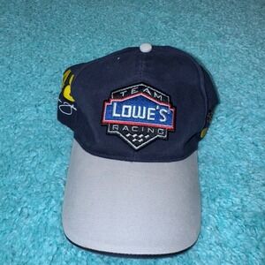 Team‎ Lowes Racing Jimmie Johnson 48 NASCAR Hat Cap Hendrick Motorsports